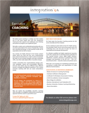 We are growing our coaching practice and need some help creating collateral | Flyer-Design von alex989