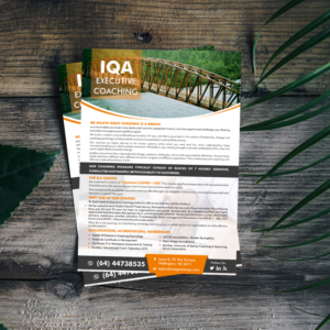 We are growing our coaching practice and need some help creating collateral | Flyer-Design von ecorokerz