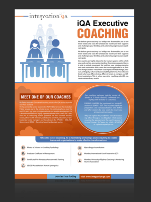 We are growing our coaching practice and need some help creating collateral | Flyer-Design von n214008