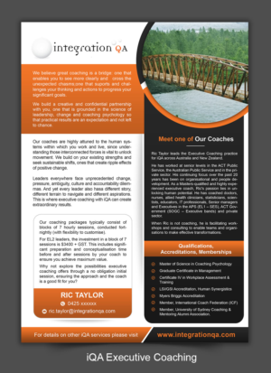 We are growing our coaching practice and need some help creating collateral | Flyer-Design von ARTOGRAPHY