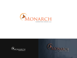 I would the logo symbol and "Monarch Marketing Group, LLC" spelled out | Logo Design by ArtSamurai