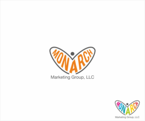 I would the logo symbol and "Monarch Marketing Group, LLC" spelled out | Logo Design by Logocraft