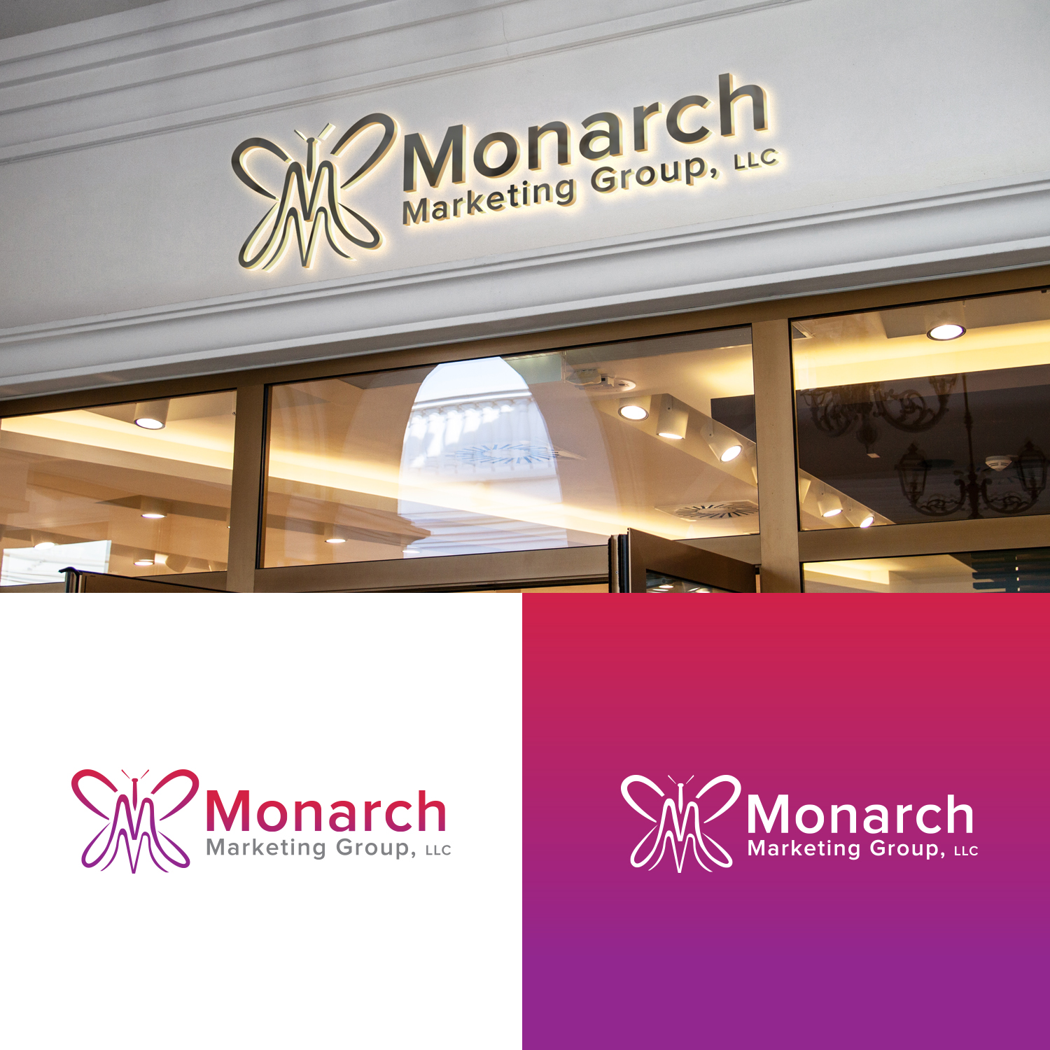 Design de Logo par Maxo-Biz pour Monarch Marketing Group, LLC | Design #21346589