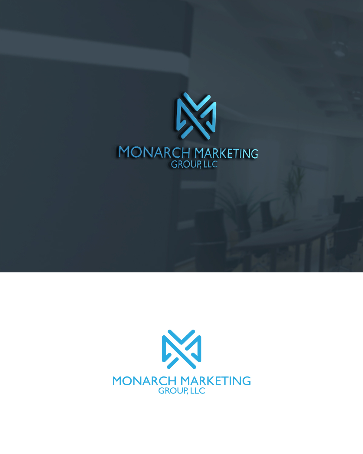 Logo Design by RedLine 3 for Monarch Marketing Group, LLC | Design #21345270