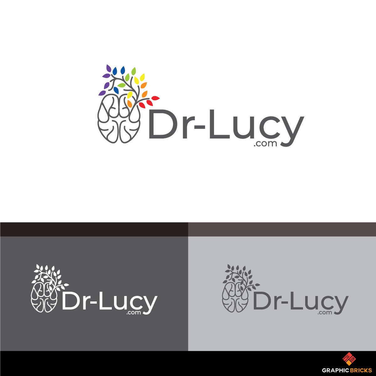 Logo Design by Graphic Bricks for Dr-Lucy.com | Design: #21385460