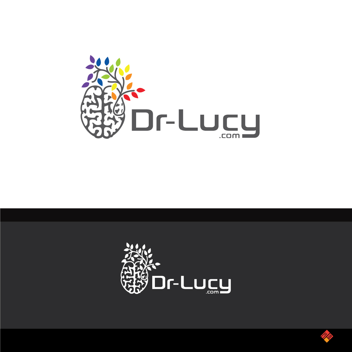 Logo Design by Graphic Bricks for Dr-Lucy.com | Design #21427441
