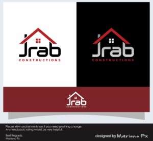 Design de Logo par Mariono Fx pour JRAB Constructions | Design : #21351407