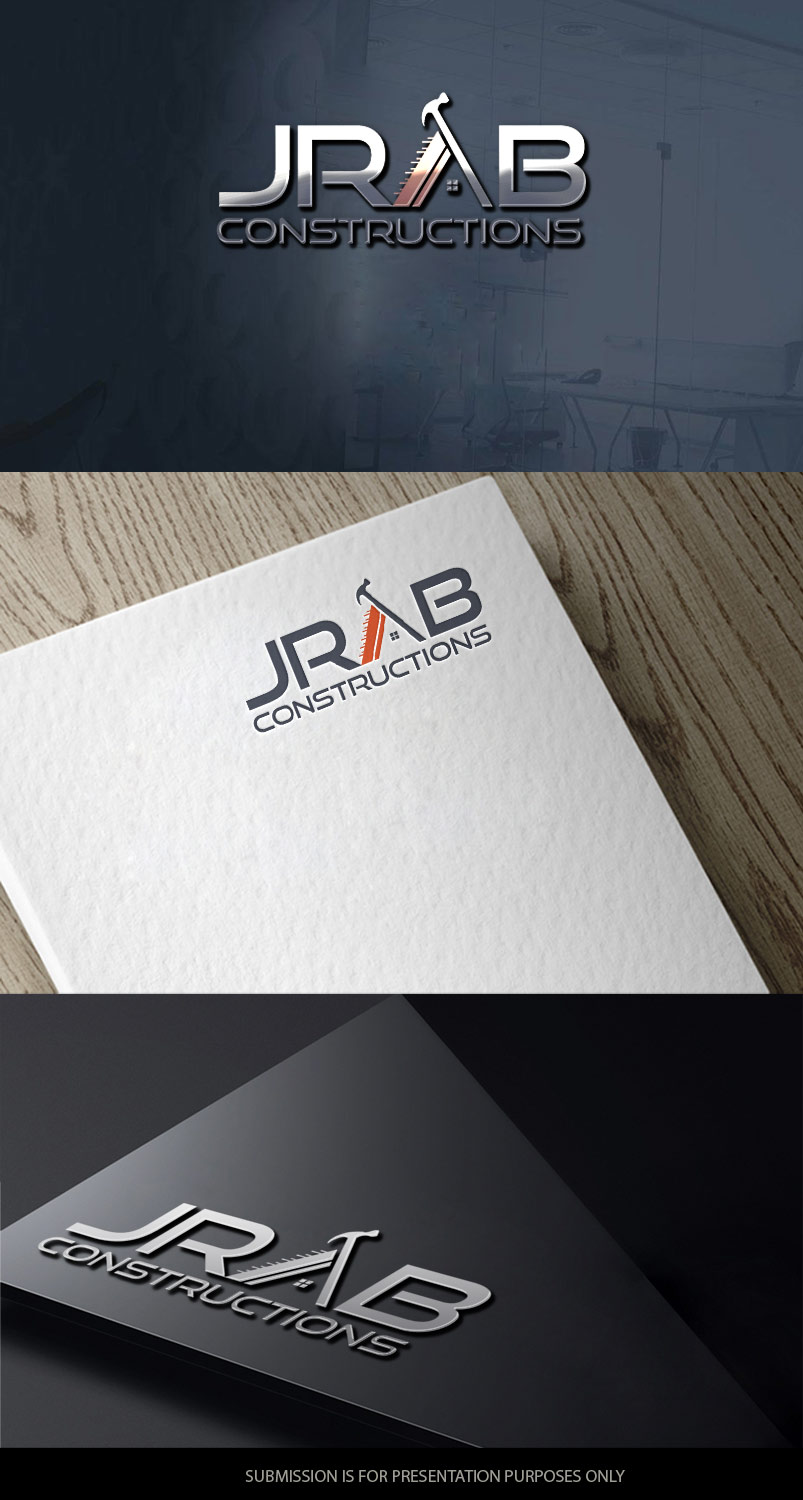 Logo Design by graphicevolution for JRAB Constructions | Design #21354529