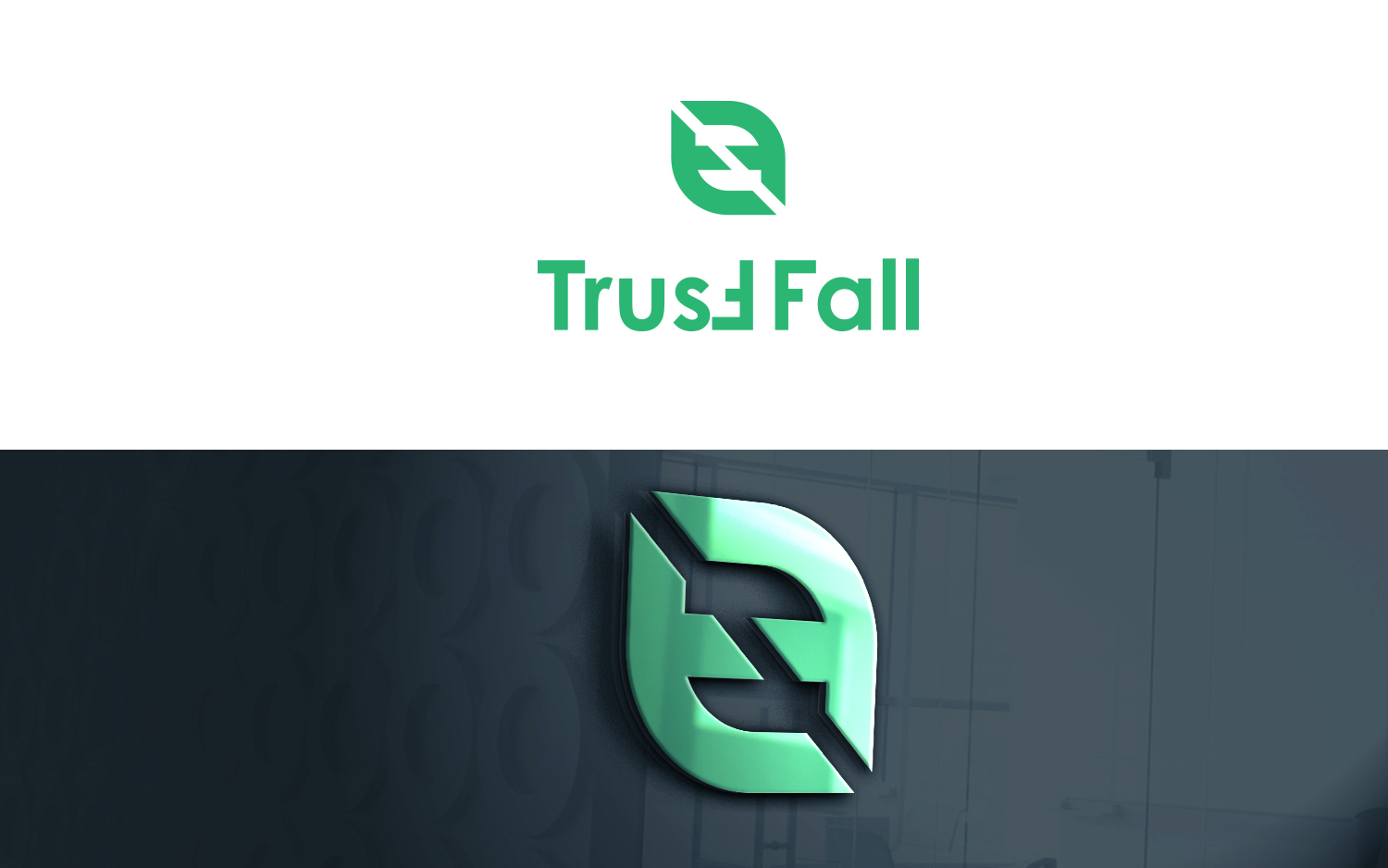 Logo Design by MT for Trust Fall | Design #21352533