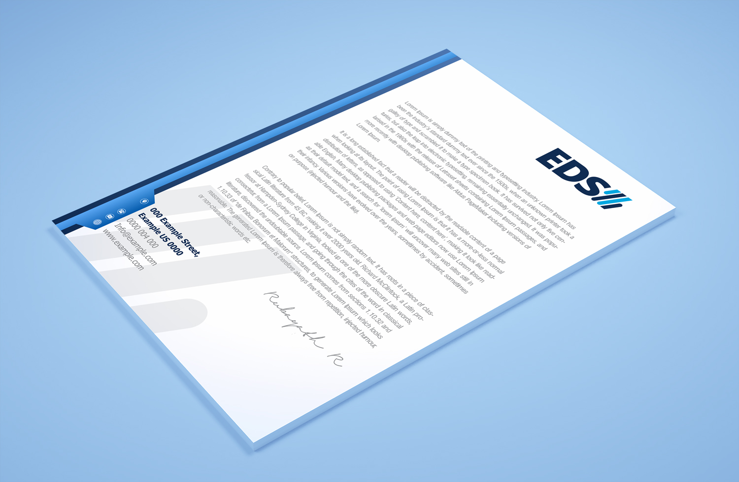 Stationery Design by Petter Goms for this project | Design #21364489