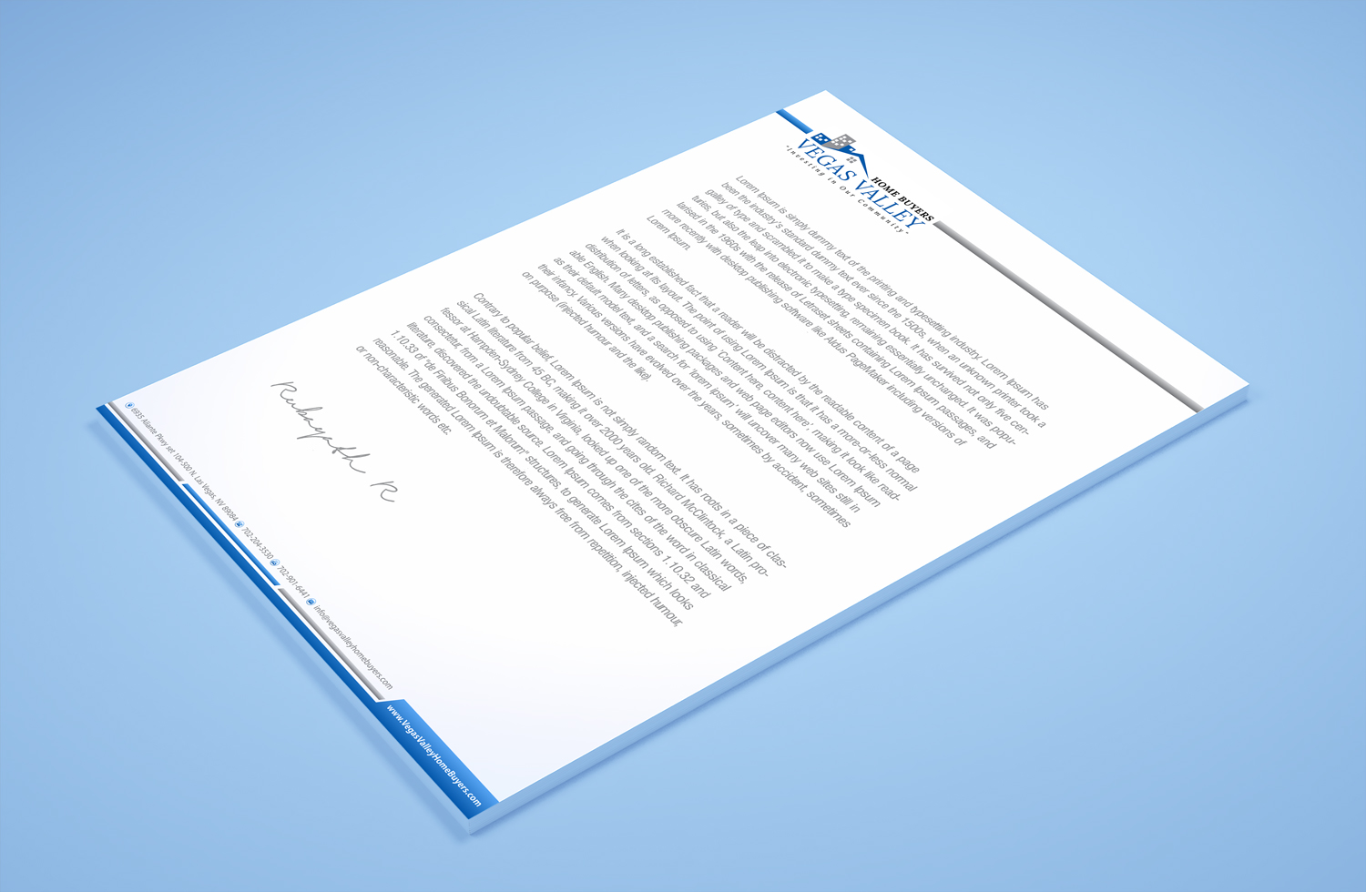 Stationery Design by Petter Goms for this project | Design #21385130
