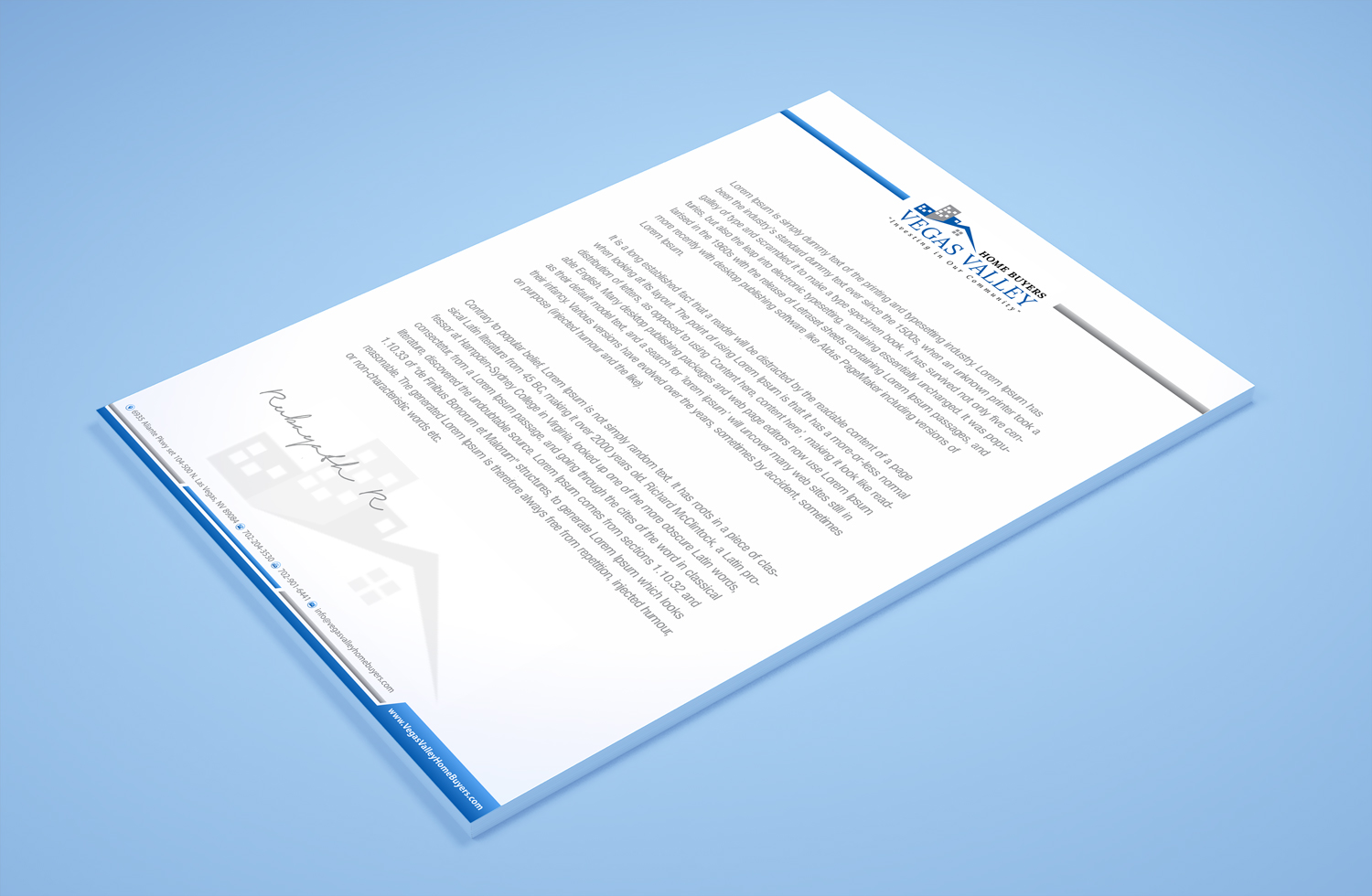 Stationery Design by Petter Goms for this project | Design #21385134