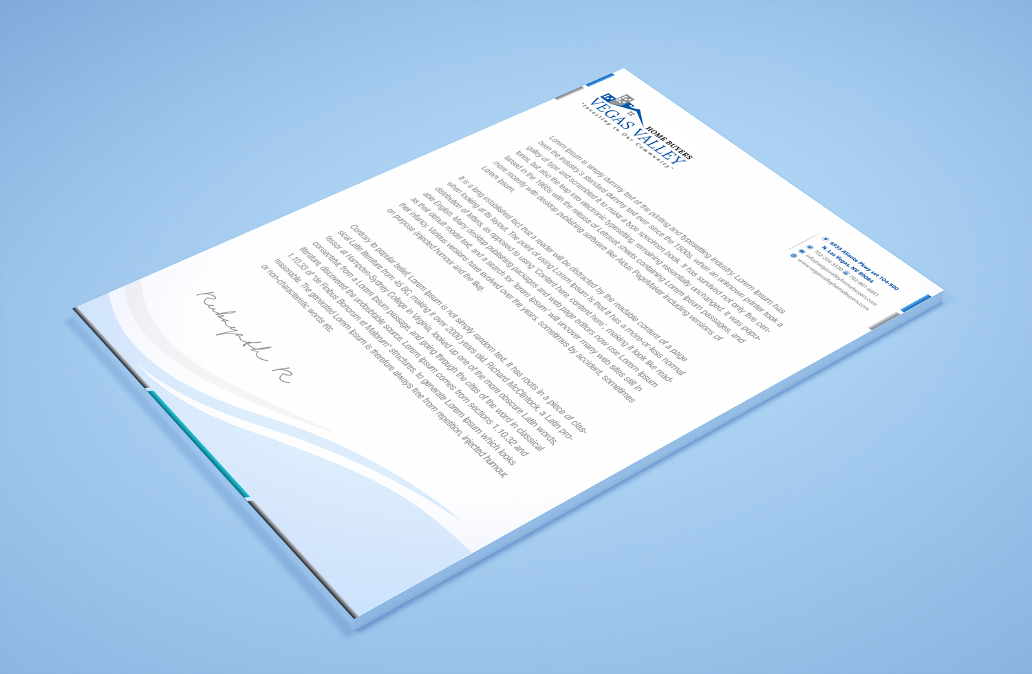 Stationery Design by Petter Goms for this project | Design #21385141