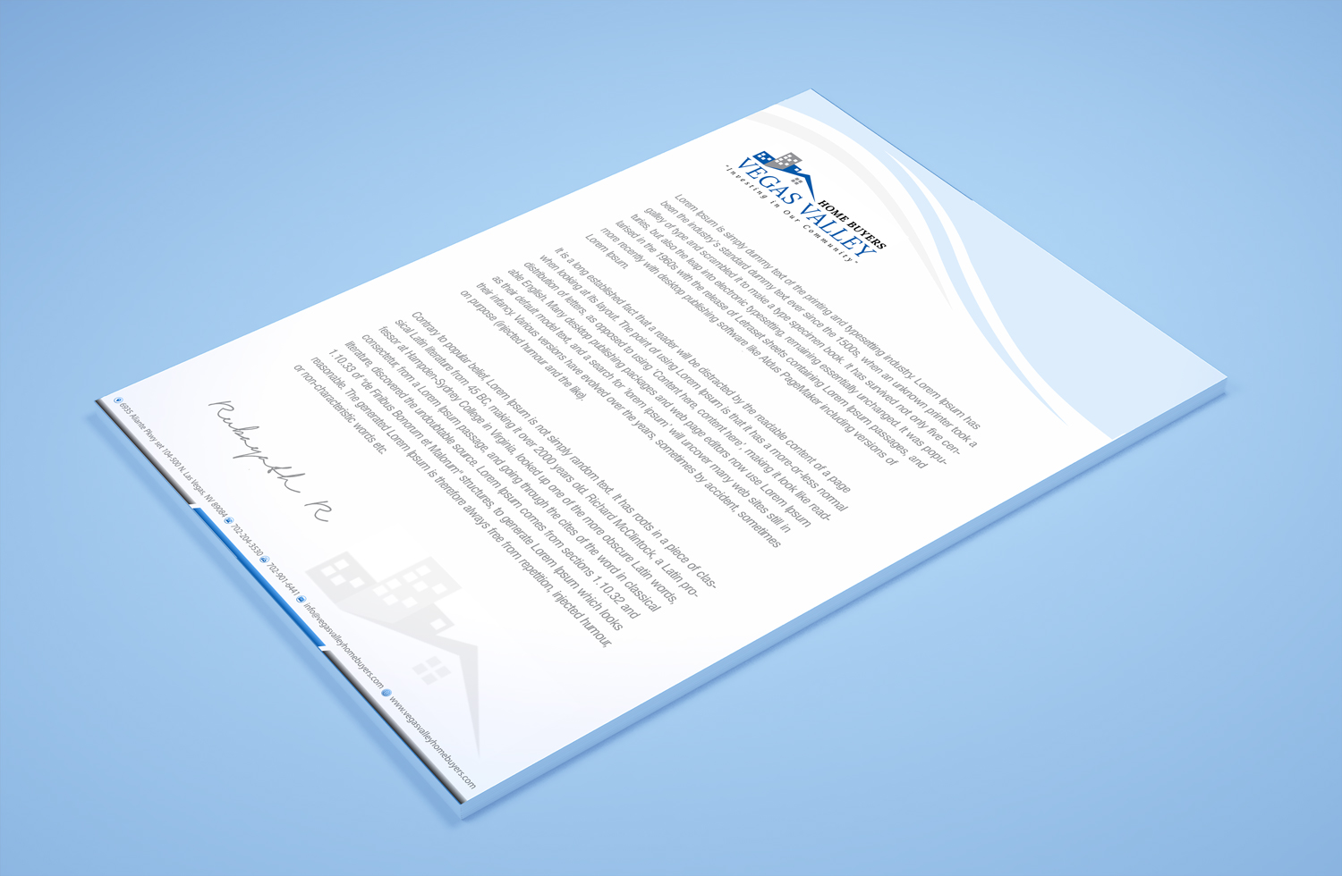 Stationery Design by Petter Goms for this project | Design #21385151