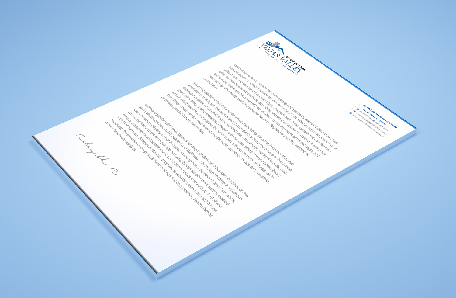 Stationery Design by Petter Goms for this project | Design #21385153