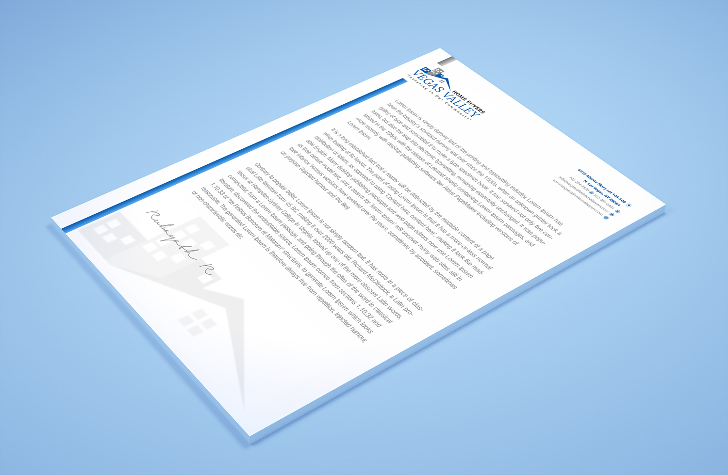 Stationery Design by Petter Goms for this project | Design #21385156