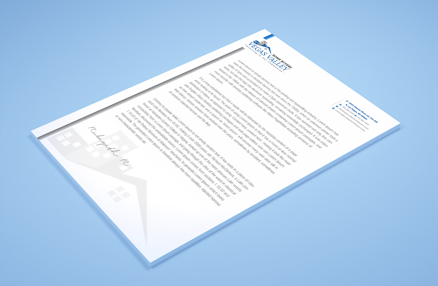 Stationery Design by Petter Goms for this project | Design #21385158