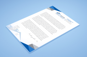Waterproofing Construction company needs letterhead | Diseño de Papelería por Petter Goms
