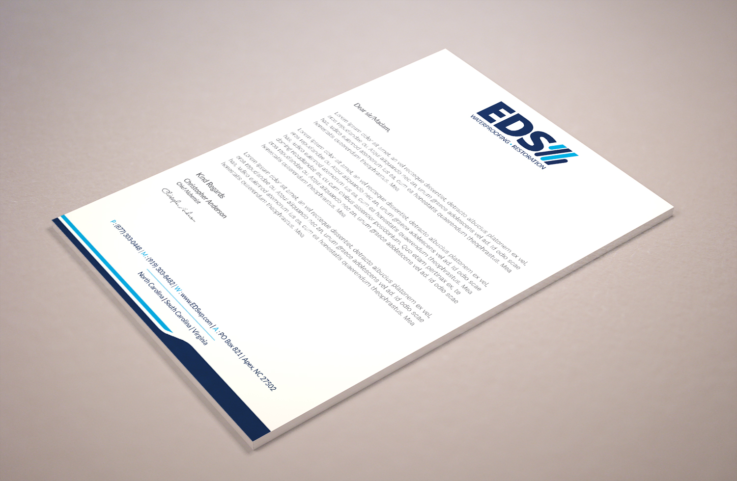 Stationery Design by Tripti Ranjan Gain for this project | Design #21353836