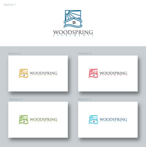 Woodspring Apartments | Logo Design by 4tech services
