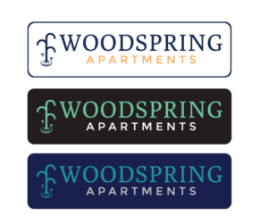 Woodspring Apartments | Logo Design by blackowl8