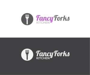 Fancy Forks Kitchen | Logo Design by bluejet