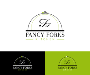 Fancy Forks Kitchen | Logo Design by NineOwl