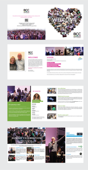 Brochure Design by alex989 for Birmingham City church  | Design: #21397441