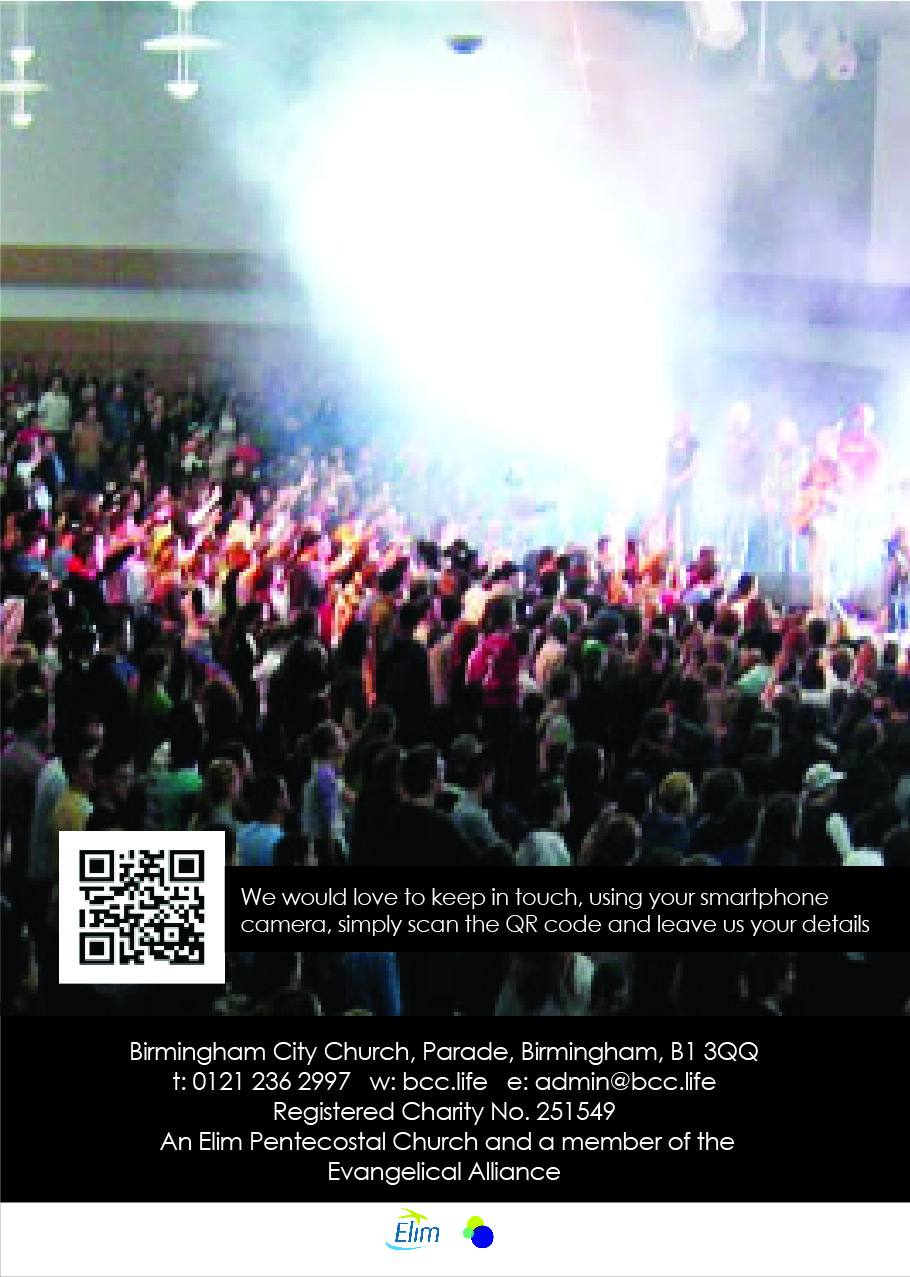Brochure Design by Lou Sharp for Birmingham City church  | Design #21354611