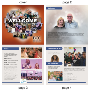 Brochure Design by Wally_F for Birmingham City church  | Design: #21365773