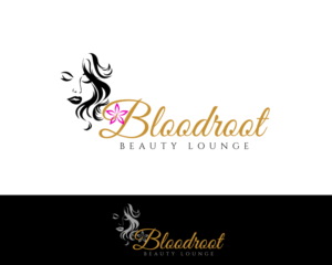 Logo Design by Pram Shaw for Bloodroot Beauty Lounge | Design #21352696