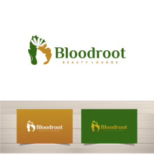 Bloodroot Beauty Lounge  | Logo-Design von south door