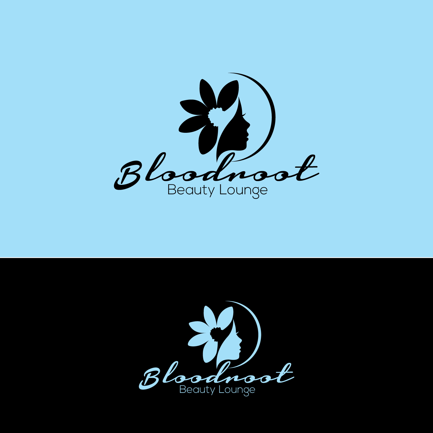 Logo Design by FourtuneDesign for Bloodroot Beauty Lounge | Design #21354096