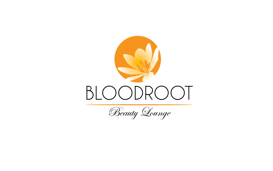Logo Design by GODDREAMCREATION for Bloodroot Beauty Lounge | Design #21351382