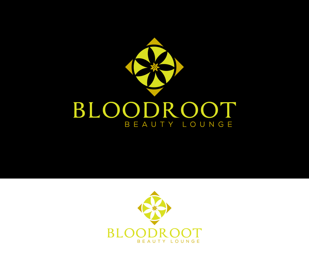 Logo Design by designmind78 for Bloodroot Beauty Lounge | Design #21352199