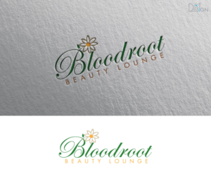 Bloodroot Beauty Lounge  | Logo-Design von Dot Design 3
