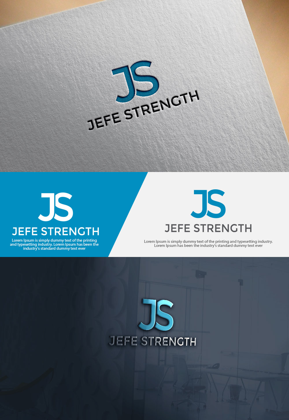 Diseño de Logo por abdulhadi22 para Jefe.strength | Diseño #21355142