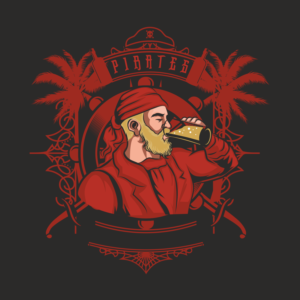 T-Shirt-Design von vIctor für  Beach Time Distilling | Design: #21350320