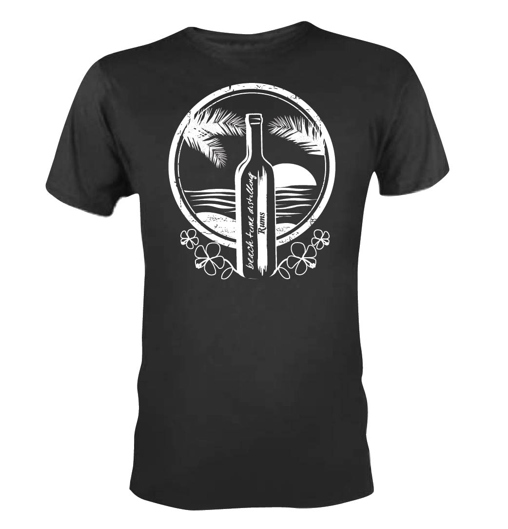 T-shirt Design by 75-R-P-Z for  Beach Time Distilling | Design #21425444