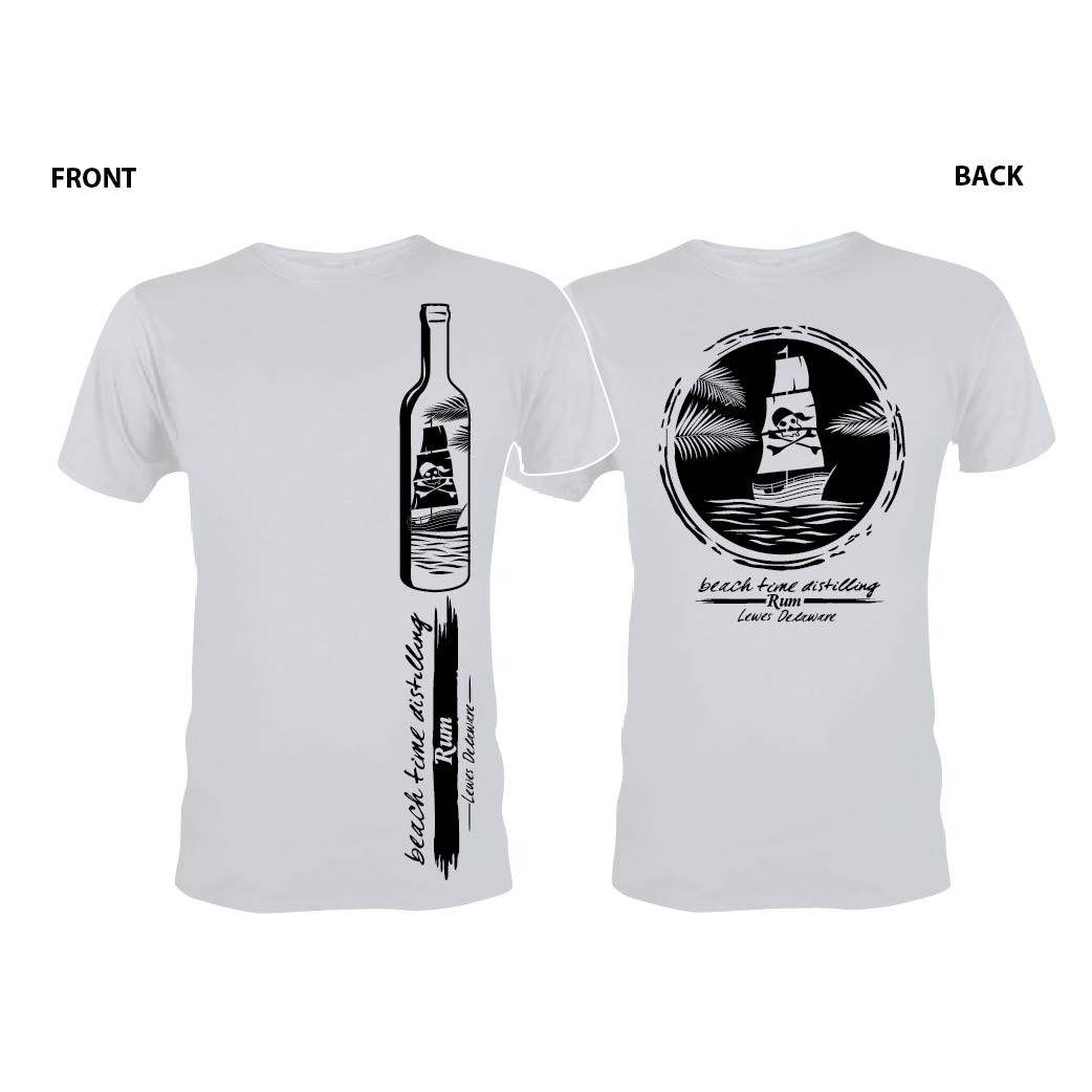 T-shirt Design by 75-R-P-Z for  Beach Time Distilling | Design #21507671