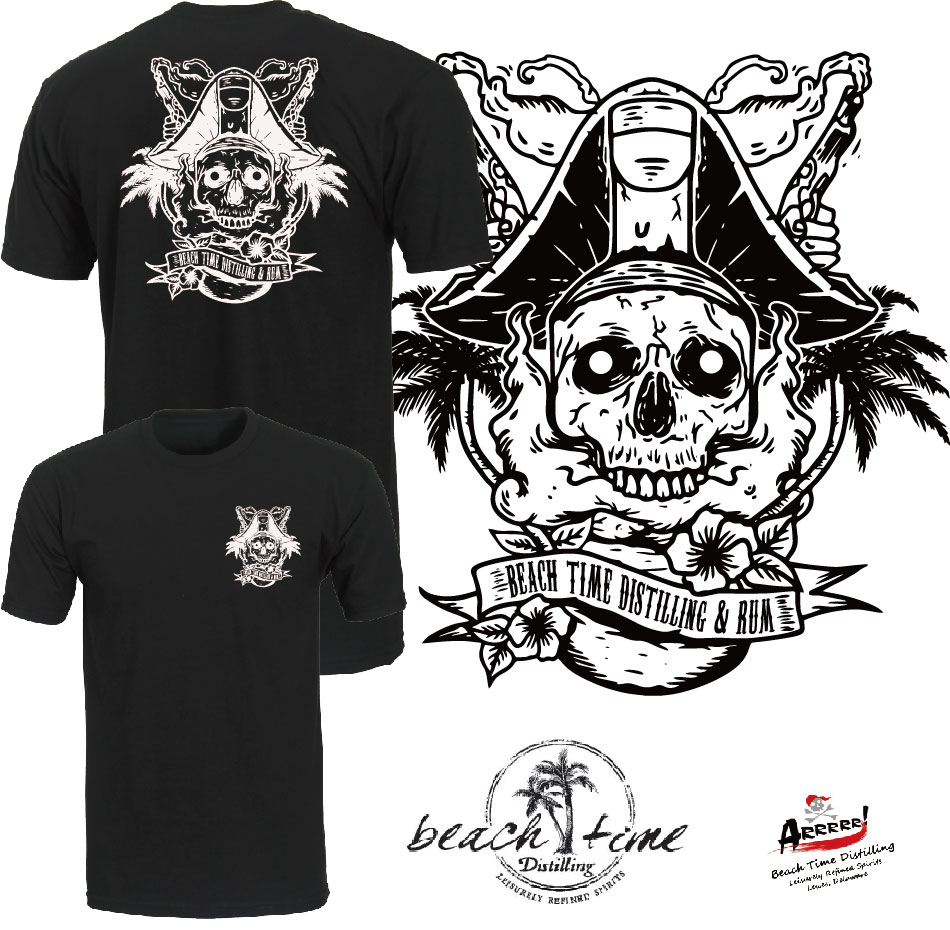 T-shirt Design by cahyo atmawan for  Beach Time Distilling | Design #21436833