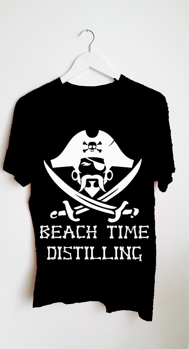 T-shirt Design by David 56 for  Beach Time Distilling | Design #21399640