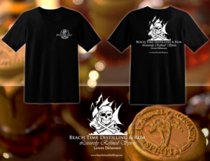 T-Shirt-Design von JMdeca für  Beach Time Distilling | Design: #21388984