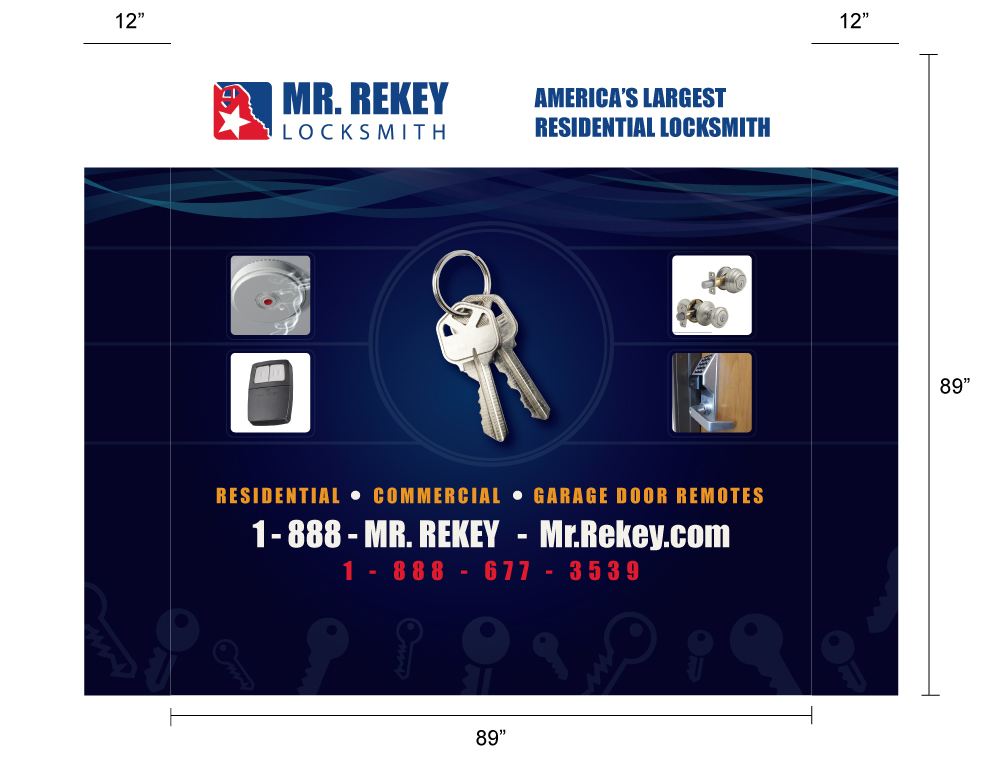 Diseño Gráfico por Jobz para Mr. Rekey Locksmith | Diseño #2954798