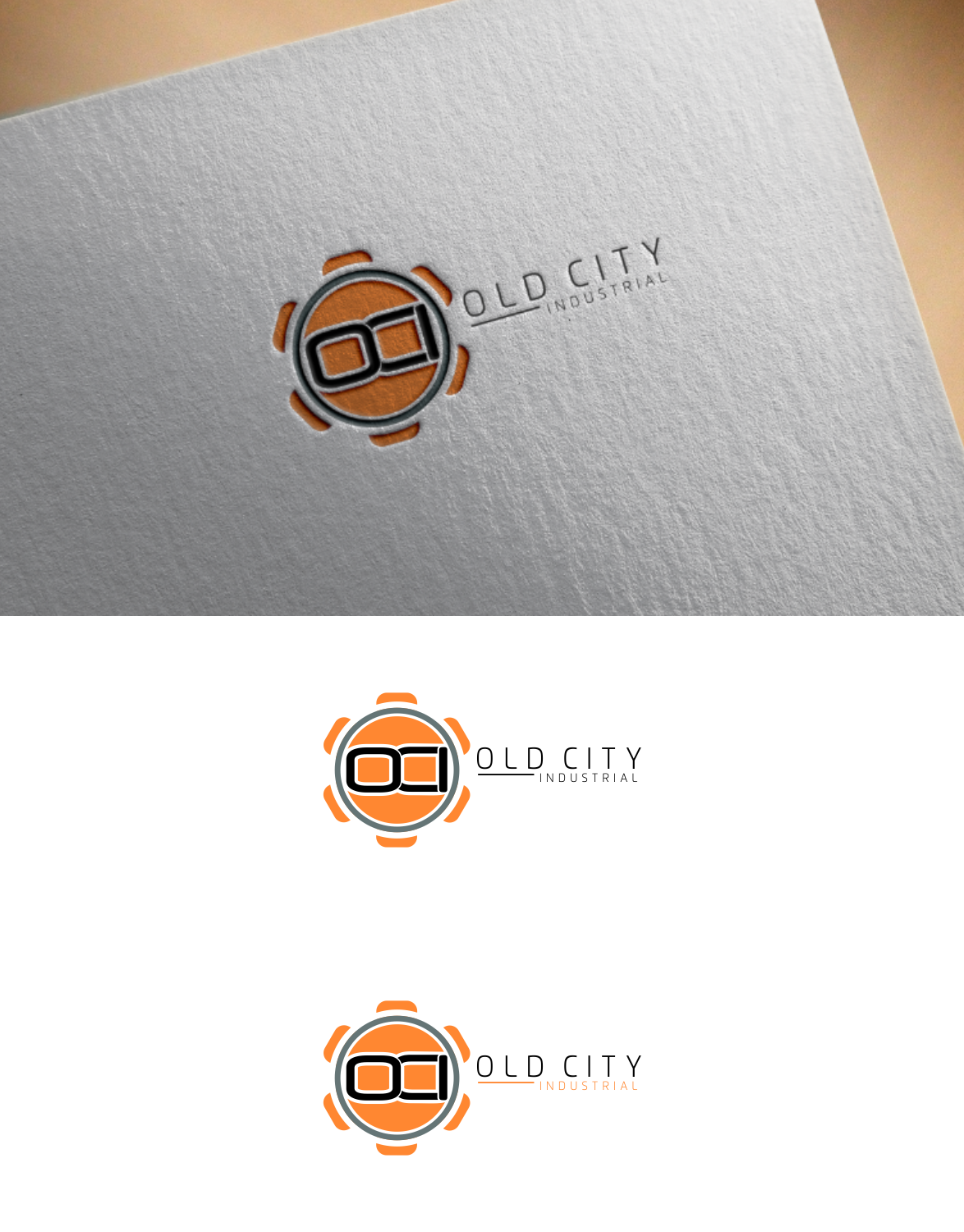 Logo Design by sinau_nggambar for Old City Industrial | Design #21361472