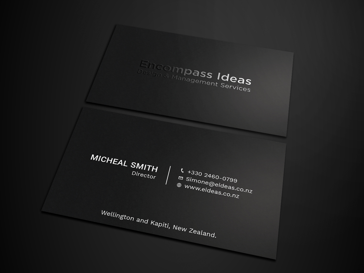 Business Card Design by Tripti Ranjan Gain for Encompass Ideas | Design #21352940