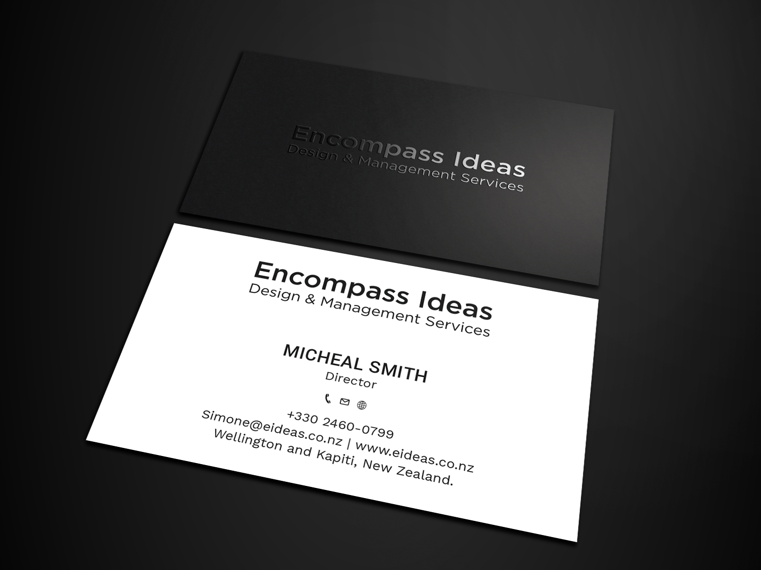 Visitenkarten-Design von Tripti Ranjan Gain für Encompass Ideas | Design #21352957