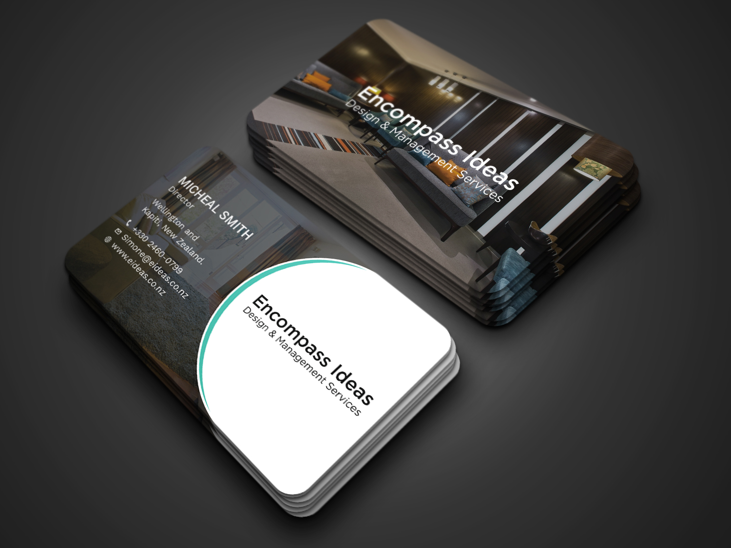 Visitenkarten-Design von Tripti Ranjan Gain für Encompass Ideas | Design #21352962