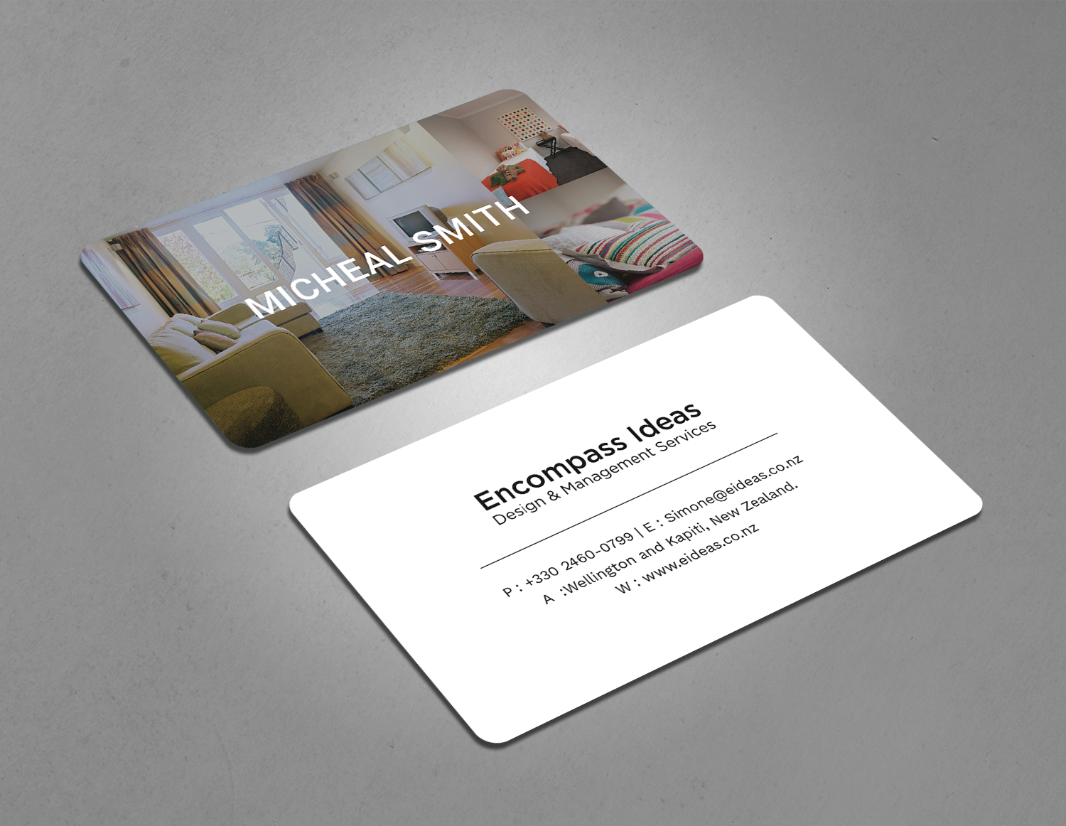 Business Card Design by Tripti Ranjan Gain for Encompass Ideas | Design #21358315
