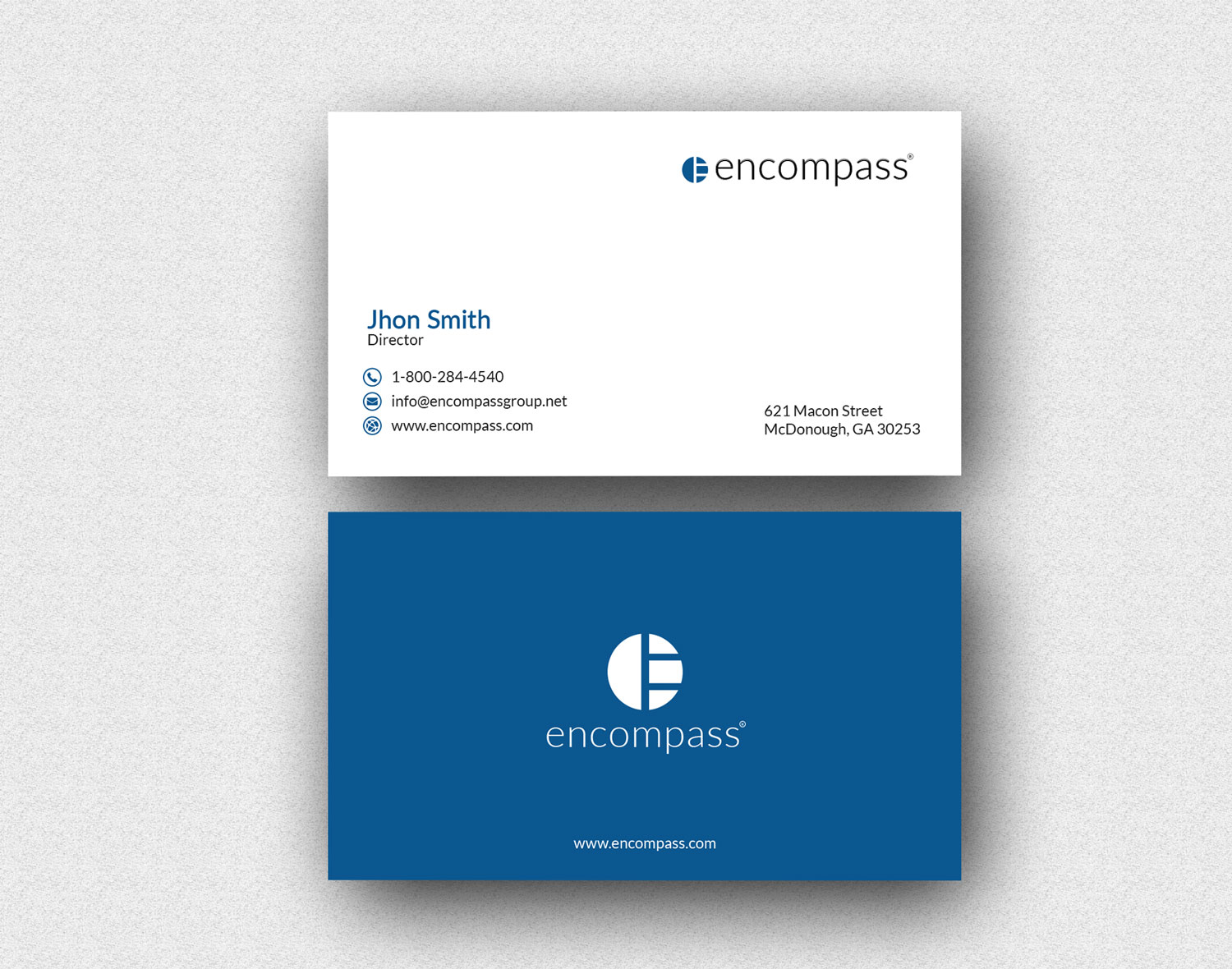 Business Card Design by nawaab for Encompass Ideas | Design #21351072